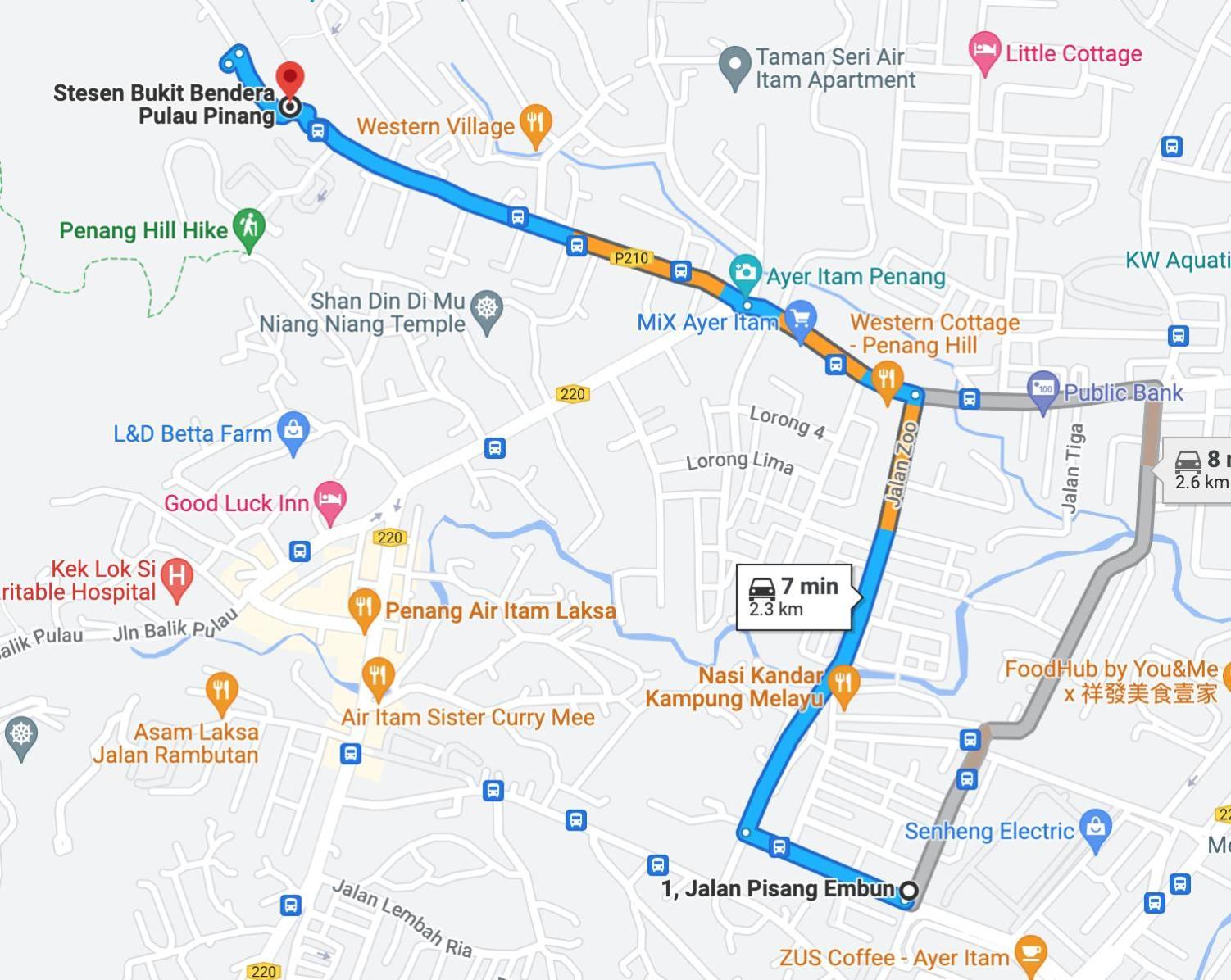 Cozy Suite For 2-6 Pax Near Kek Lok Si, Penang Hill, Sunshine Central Ayer Itam Exterior foto